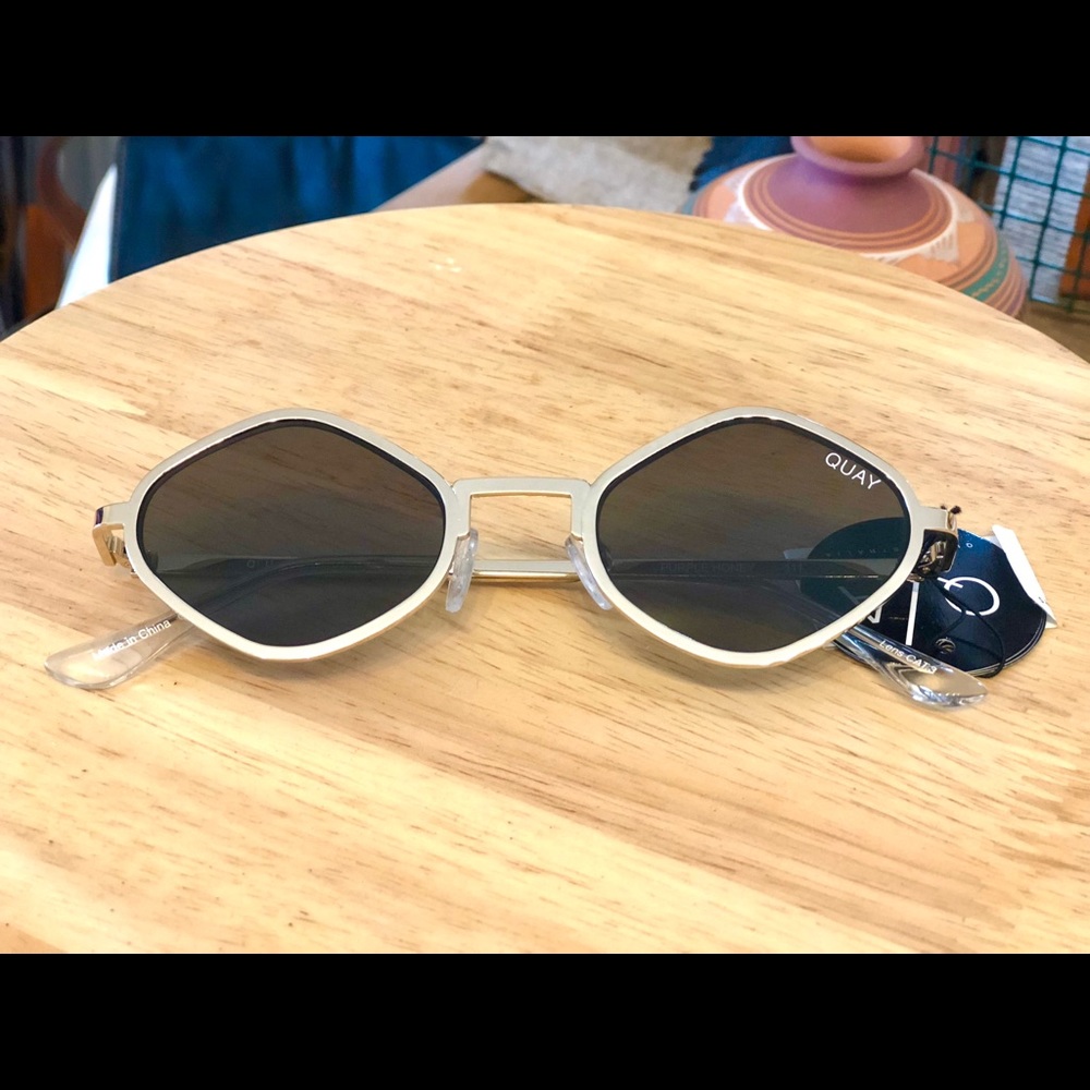 Quay x Kyle Purple Honey Sunglasses